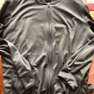 Nike Men's Full-Zip Sweater Jacket - Gray